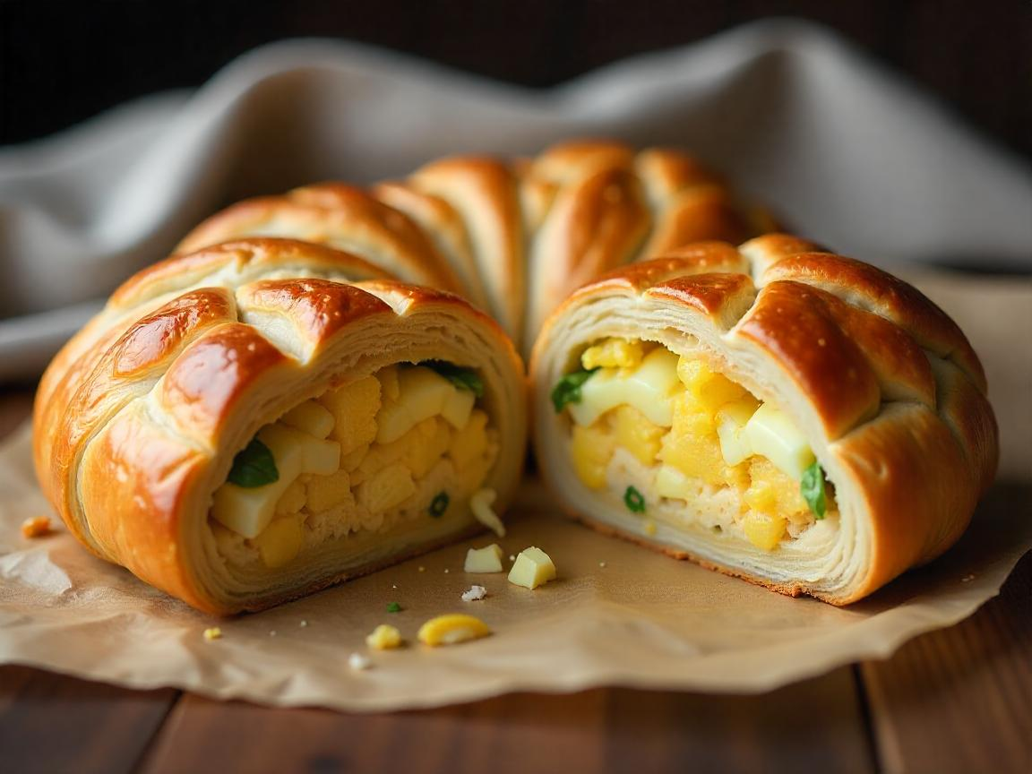 Кулебяка с капустой