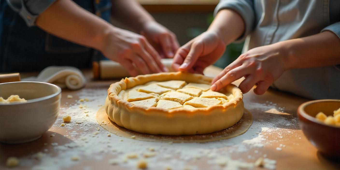 как мама учила меня лепить кулебяку, и что из этого вышло